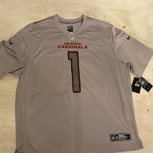 Men's Arizona Cardinals Kyler Murray Nike Gray Atmosphere Fashion Game Jersey